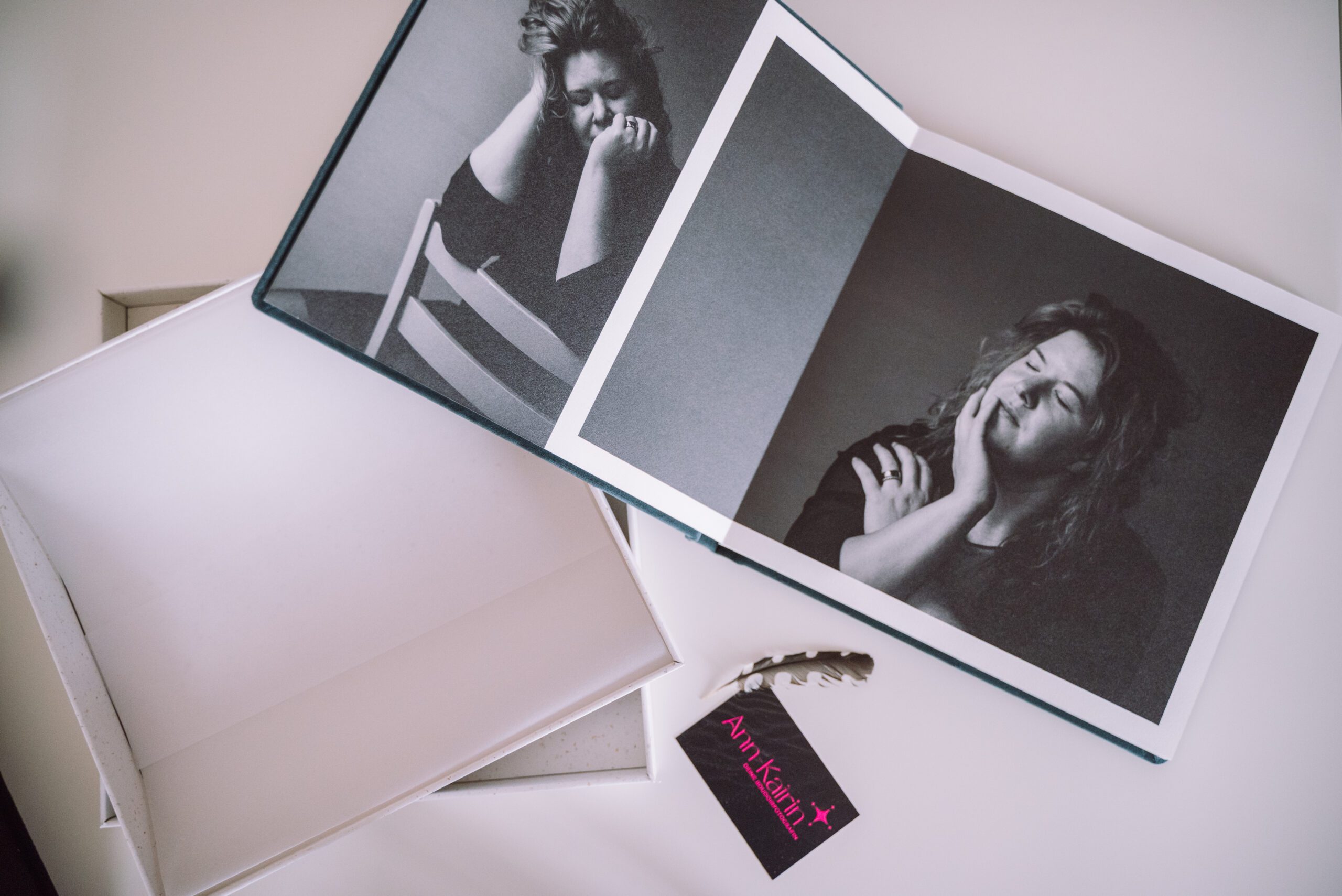 Dein hochwertiges Fotoalbum, als Erinnerung an dein Boudoir Erlebnis für Selbstliebe in Fulda